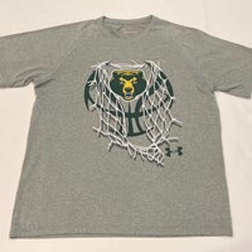 Baylor Bears Basketball Under Armor T-shirt Sz M
